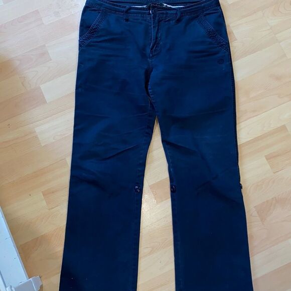 Gramicci Double Navy Pants with Adjustable Pant Legs size 12 - Picture 2 of 11